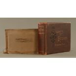 An Edwardian postcard album, together with one volume "Sights and Scenes England and Wales".