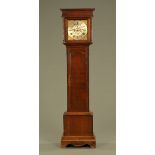 A Georgian oak longcase clock, with two train striking movement by Jonathan Austin Shoreditch,