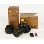 Nikon D7000 camera with Nikkor AF-S 17-55 mm f2.