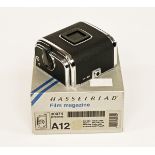 Hasselblad film magazine A12,