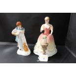 A Royal Doulton figurine Childhood Days and Sarah