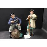 A Royal Doulton figurine The Laird and a Lobster Man