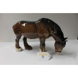 A Beswick Shire horse ornament