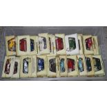 A group of +/- 60 Matchbox Models of Yesteryear diecast vehicles,