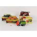 Four boxed Dinky diecast models, to comprise a Merryweather Marquis fire tender (285),