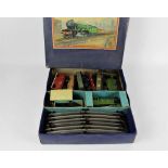 A boxed Hornby 0 gauge clockwork train set, "No.