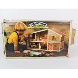 A vintage boxed Caroline's Home electric doll's house with two storeys