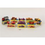 A group of 8 Matchbox Superfast diecast model vehicles, to comprise a Racing Mini (29),