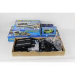 A group of Scalextric and Scalextric Digital models and accessories,