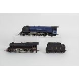 A Hornby 00 gauge "City of Chester" 46239 locomotive together with an LMS 5138 locomotive and