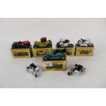 A group of 5 boxed Matchbox Models of Yesteryear vehicles,