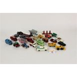 A small group of Matchbox diecast models,