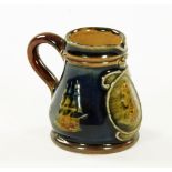 Admiral Nelson interest, a small Royal Doulton jug, impressed marks to base. Height 4.5 cm.