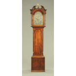 A George III mahogany longcase clock, with two train striking movement by James Greig Perth,