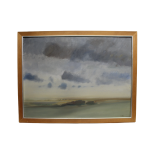 Tom Rob, (b 1933), landscape scene, Signed lower right, undated, Oil on board,