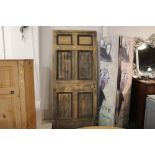 Vintage door, height 197 cm, width 87 cm,