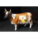 Beswick Ayrshire cow