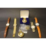 Bag of wristwatches and pocket watches