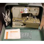 Cased Bernina sewing machine