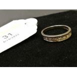 9ct gold dress ring, size L/M, weight 2.2.