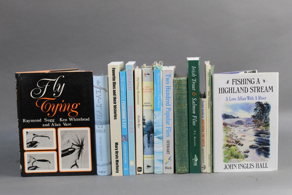 Fifteen books on fly tying, fishing etc.