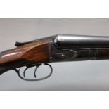 AH Fox Gun Company, a Sterlingworth 12 bore side by side shotgun, with 30" side by side barrels,