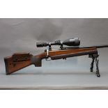 Tikka Finlander M55 sniper rifle cal 243 bolt action rifle,