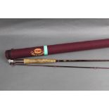 Penn a gold medal trout fly rod, Model IMS 6686 Graphite trout fly rod in two sections 8' 6" line 6.