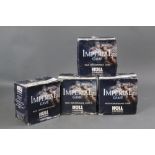 One hundred Hull Cartridge Imperial Game 12 bore shotgun cartridges, shot size 6, 28 gram,