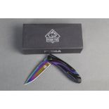 Pumatec Rainbow knife Model No. 306911, with original box. SALES TO OVER 18'S ONLY.