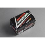 Five hundred Winchester Laser cal 22 LR rifle cartridges, hollow point extra high velocity,