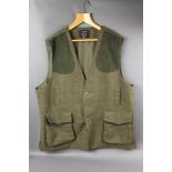 A Karabou gentleman's tweed waistcoat Size XXL.