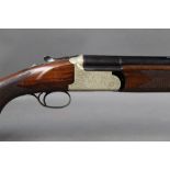 Franchi a 12 bore over/under shotgun, with 26 3/4" barrels, improved and 1/4 choke, 2 3/4" chambers,