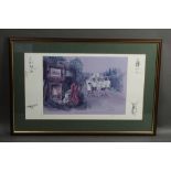 David Crane a signed limited edition print "For The Love Of It" 74/750 depicting a countryside