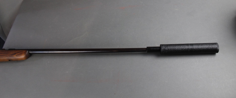 Webley & Scott Ltd Birmingham, a 410 bolt action shotgun, with 24 1/2" barrel and a sound moderator, - Image 3 of 3