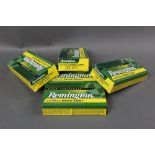 One hundred 308 Winchester, Remington 150 grain soft point rifle cartridges.