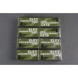 Four hundred Eley Subsonic hollow point cal 22 LR Rimfire rifle cartridges.