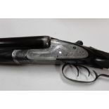 Army & Navy a 12 bore side by side shotgun, with 30" barrels, 2 1/2" chambers,