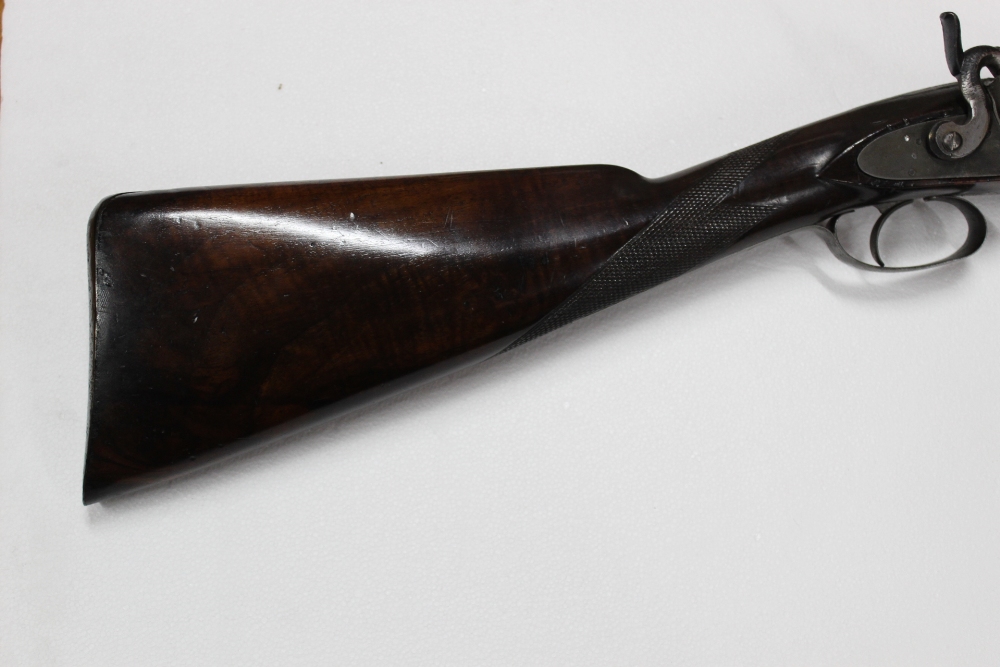 Bond Thetford an 8 bore percussion sporting gun, - Image 3 of 4