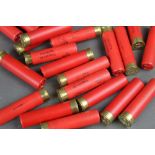 +/- Thirty 28 bore shotgun cartridges, marked Invicta Sporting 20 gram, shot size 7 1/2, 70 mm.