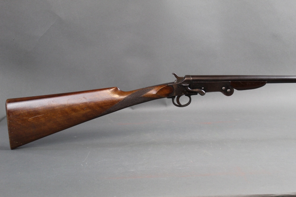 A Modern Arms Company Ltd London and Bromley 410 folding single barrelled shotgun, with 28" barrel,