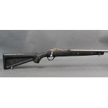 A Ruger all weather 77-22 cal 22 Winchester Magnum Rimfire bolt action rifle,