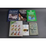 Six books to include Hardy's Anglers Guide and Catalogue 63rd Edition, Hardy's Book of Fishing,