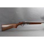 A Cooey 410 single barrelled silenced shotgun, barrel length including moderator 32 3/4",