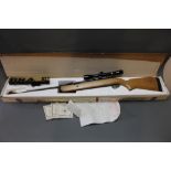 BSA Airsporter Mk 5, cal 22 underlever air rifle,