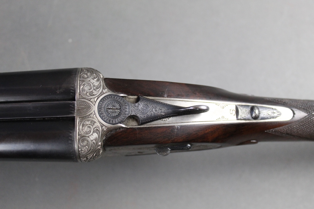 A Gunmark Royale 12 bore side by side shotgun, with 28" barrels, cylinder and 1/4 choke, - Image 5 of 7