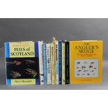Eleven books on fly tying,