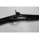 Talkington of Wilmslow, 8 bore percussion live pigeon gun,