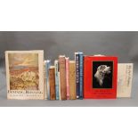 Thirteen books on Foxhunting, to include "Hounds Are Running" by Stanislaus Lynch,