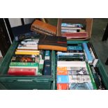 Three boxes of history and Folio Society books etc